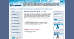 Desktop Screenshot of igba.ch